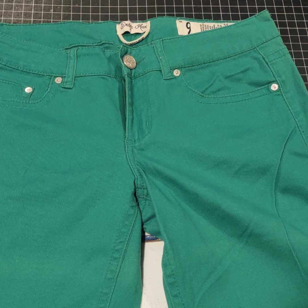 Indigo Rein Kelly Green Jeans